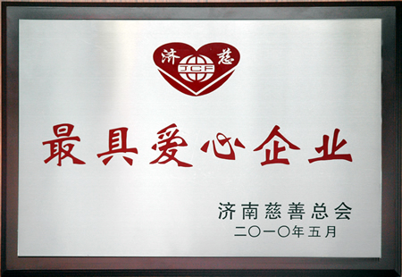 集团荣获“历城慈悲五年凸起贡献奖”