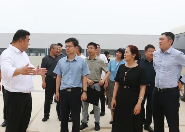 国度发展鼎新委到集团调研应急物流建设工作