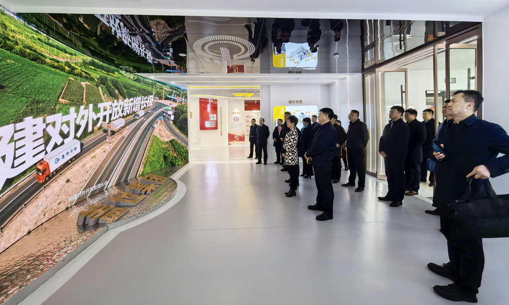 绥化市调查团到我市调查进建商贸服务型国度物流枢纽建设有关工作