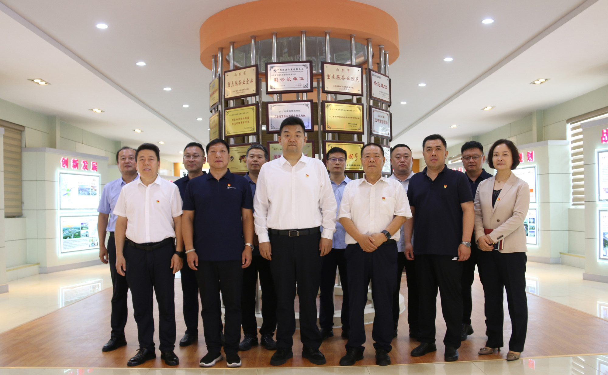 党建赋能物流发展，，，，，，三方携手共创将来